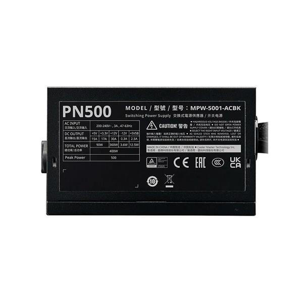 Fuente 500W CoolerMaster Elite NEX PN500 230V Peak