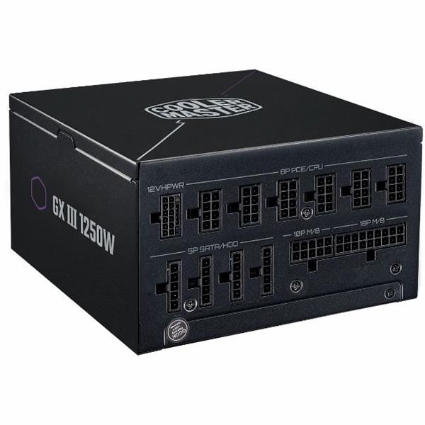 FUENTE 1250W COOLER MASTER GX3 III 80 PLUS GOLD FULL MODULAR