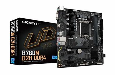 MOTHER GIGABYTE (LGA1700) B760M D2H DDR4