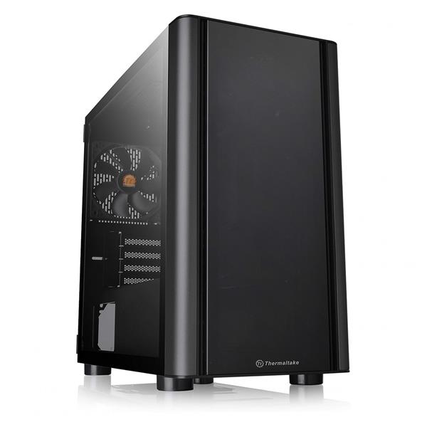 GABINETE THERMALTAKE V150 TG BLACK TEMPERED GLASS