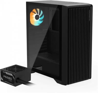 GABINETE GAMER GIGABYTE C103 GLASS PSU BUNDLE