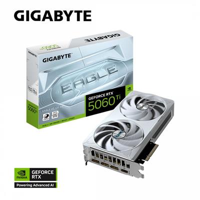 PLACA DE VIDEO GIGABYTE RTX 5060TI EAGLE OC ICE 8GB (WHITE)