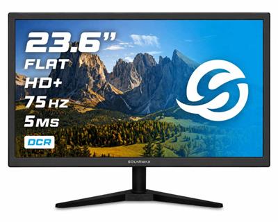 MONITOR SOLARMAX 23.6 FULL HD VGA/HDMI NEGRO