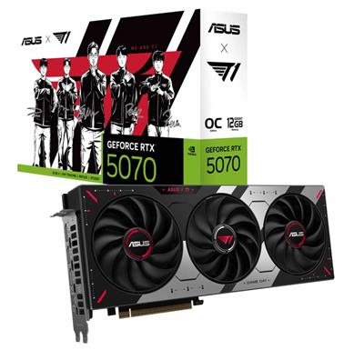 PLACA DE VIDEO ASUS T1 RTX 5070 12GB GAMING