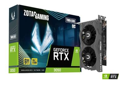 PLACA DE VIDEO ZOTAC RTX 3050 6GB TWIN EDGE OC