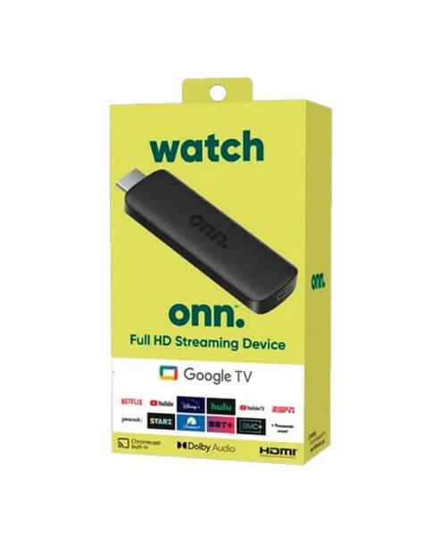 Onn Google TV FHD Chromecast - C/Fuente
