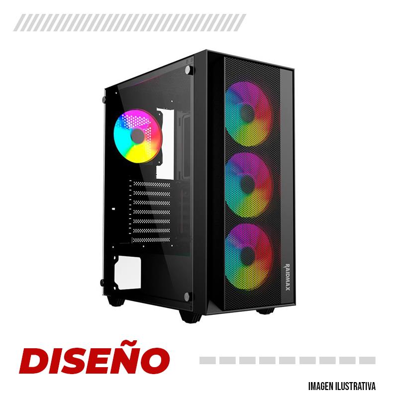 - PC Diseño / Intel I3 12100f - H610M - 16GB - 240 SSD - 750W - GTX ...