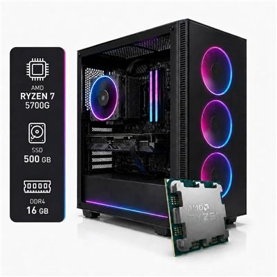 PC Gamer Armada AMD Ryzen 7 5700G 16GB 500GB