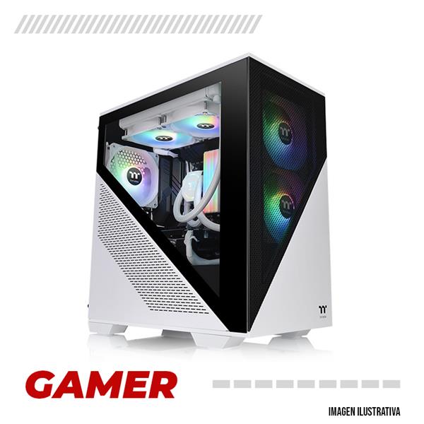 PC GAMER / Ryzen 5 7600X - B650M AM5 - 32GB - 1TB NVME - RTX 4070 SUPER - 850W - GABINETE GAMER