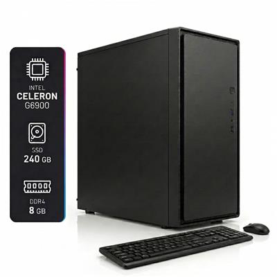 PC Armada Home Office Intel Celeron G6900 8GB RAM 