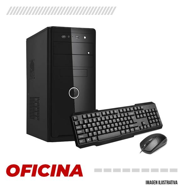 PC HOME OFFICE / INTEL I3 13100 - H610M - 8GB - 240 SSD - GABINETE KIT