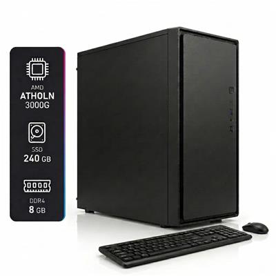 PC Armada Home Office AMD Athlon 3000G 8GB RAM SSD