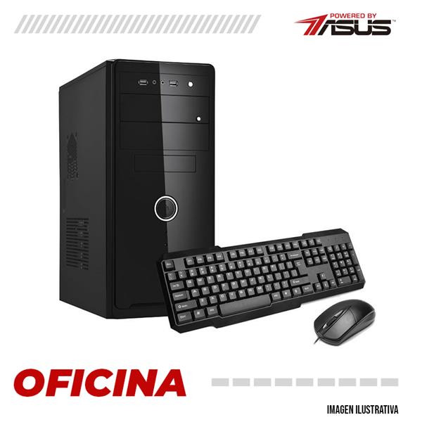 PC HOME OFFICE / INTEL I3 10105 - H510M - 16GB - 500 SSD - GABINETE KIT