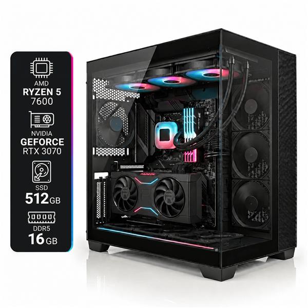 PC ARMADA STREAMING AMD Ryzen 5 7600 16GB 512GB NV