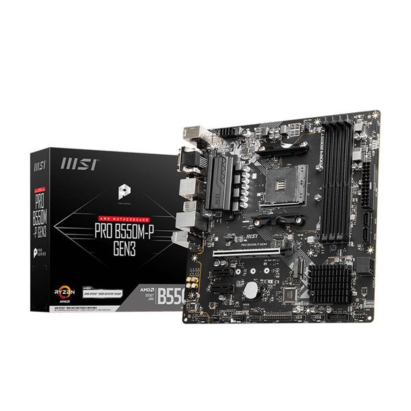 MOTHERBOARD MSI B550M-P GEN3 AM4