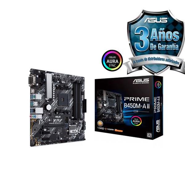 MOTHERBOARD ASUS PRIME B450M-A II CSM AM4