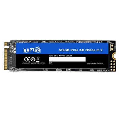 Disco Solido SSD 512GB Raptor Legacy NVMe PCIe 3.0 (Similar 480GB 512GB)