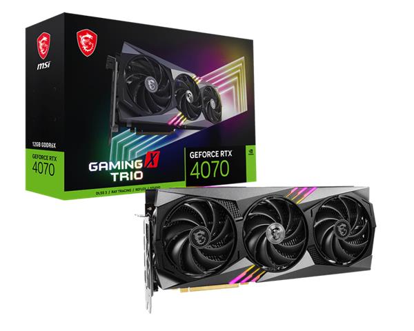 Placa de Video MSI Nvidia Geforce RTX 4070 GAMING 