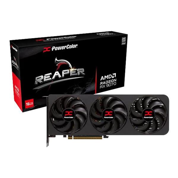 Placa de Video AMD Radeon PowerColor RX 9070 Reaper 16GB GDDR6
