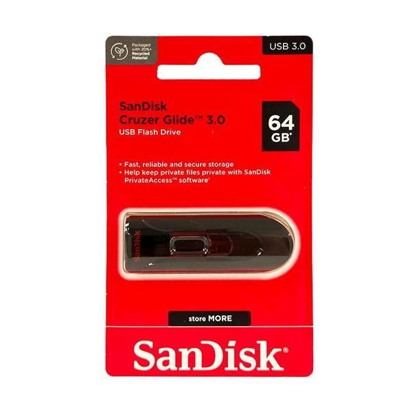 Pendrive 64gb Sandisk Glide Usb 3 0