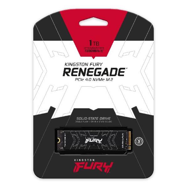 DISCO SOLIDO SSD 1TB KINGSTON FURY RENEGADE M.2 NVME PCIE X4 4.0 7000 MB/S