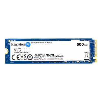 Disco Solido Ssd 500gb Kingston Nv3 m.2 Nvme Pcie X4 4.0 (Similar 480GB 512GB)