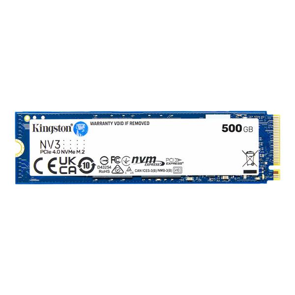 DISCO SOLIDO SSD 500GB KINGSTON NV3 M.2 NVME PCIE X4 4.0