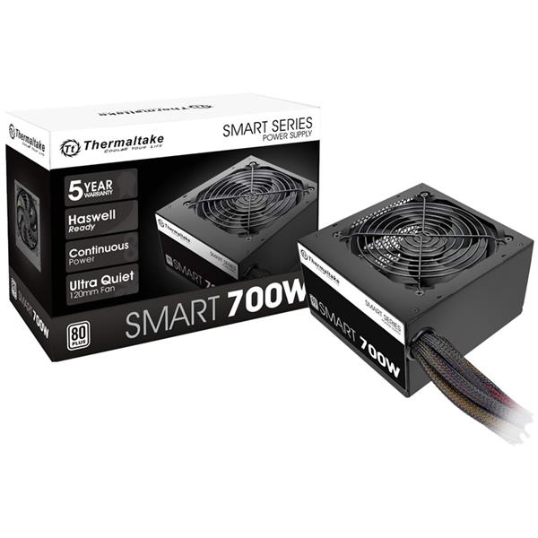 Fuente 700W Thermaltake Smart 80 PLUS White