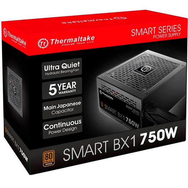 Fuente 750W Thermaltake Smart BX1 80 PLUS Bronce