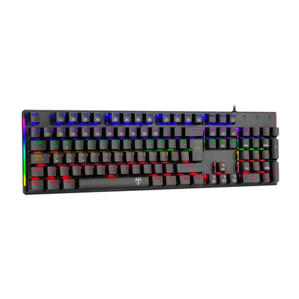 Teclado T-Dagger T-TGK310-RD Naxos Mecanico Rainbow Switch RED