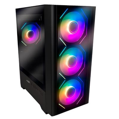 GABINETE SENTEY T10 BLACK - FAN X4 ARGB