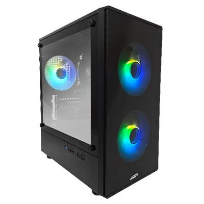 Gabinete Sentey T5 Black - Fan x3 Argb
