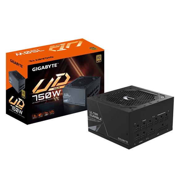 Fuente 750W Gigabyte UD750GM 80 PLUS GOLD Modular