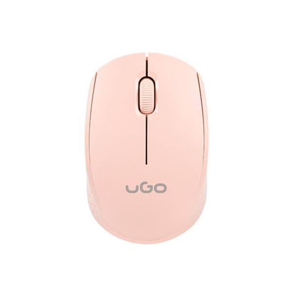 Mouse Ugo Pico MW100 Inalámbrico Pink