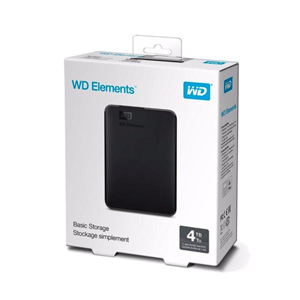 Disco Externo 4TB Western Digital Usb Elements