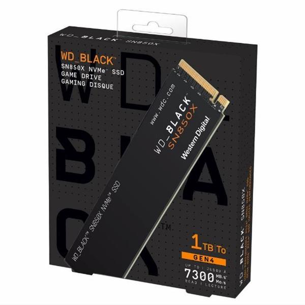 Disco Solido SSD 1TB Western Digital SN850X Black M.2 NVMe PCIe x4 4.0