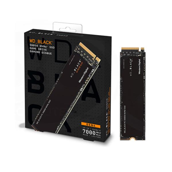 Disco Solido SSD 2TB Western Digital SN850 Black M.2 NVMe PCIe x4 4.0