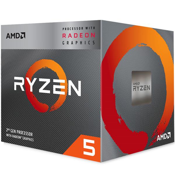 Micro AMD Ryzen 5 3400G 4.2 Ghz + RX Vega 11 AM4