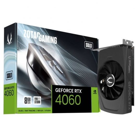 PLACA DE VIDEO ZOTAC NVIDIA GEFORCE RTX 4060 SOLO 8GB GDDR6 (MEJOR QUE 3060)